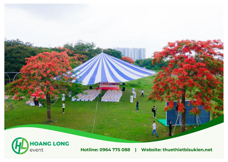 thiết bị tổ chức lễ bế giảng 